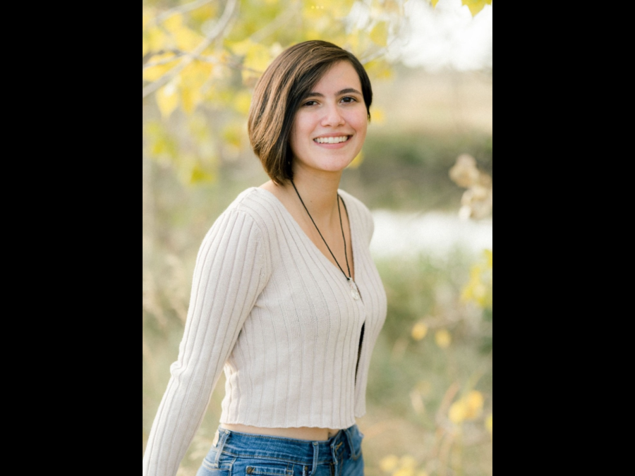 Charting the road ahead of her, a senior at Silver Creek High School has spent years preparing to become a teacher. Her smile will one day brighten the days of her students.