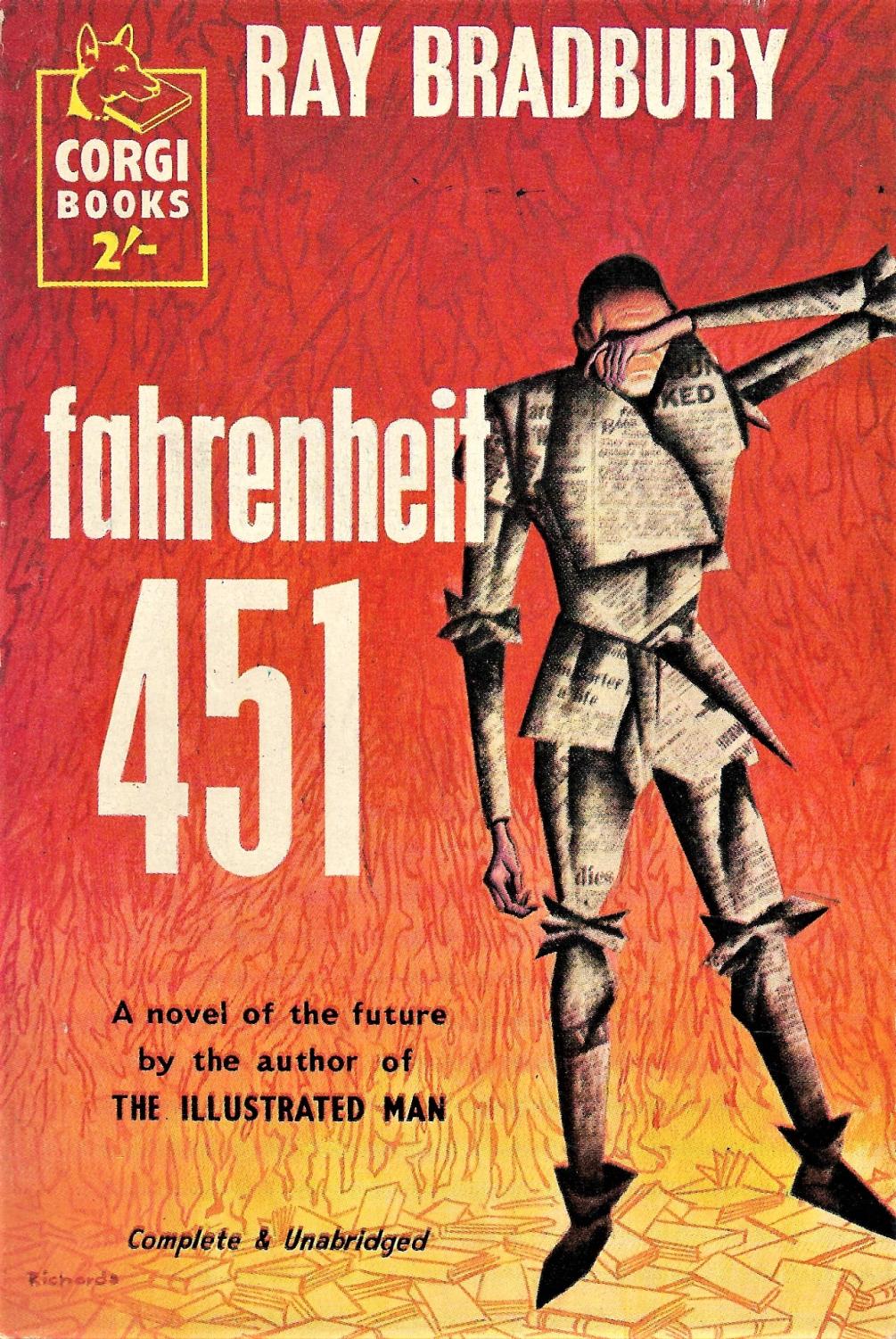 What is the deeper meaning of Fahrenheit 451, as a book written