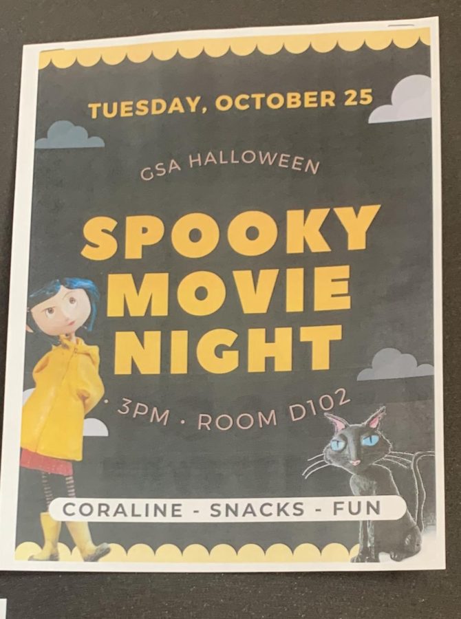 Silver Creek hosts ‘Spooky Movie Night’ in Room D102.