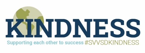 St Vrain Valley Schools’ Kindness Week logo. SVVSD is celebrating Kindness Week throughout the district February 17th-23rd. 