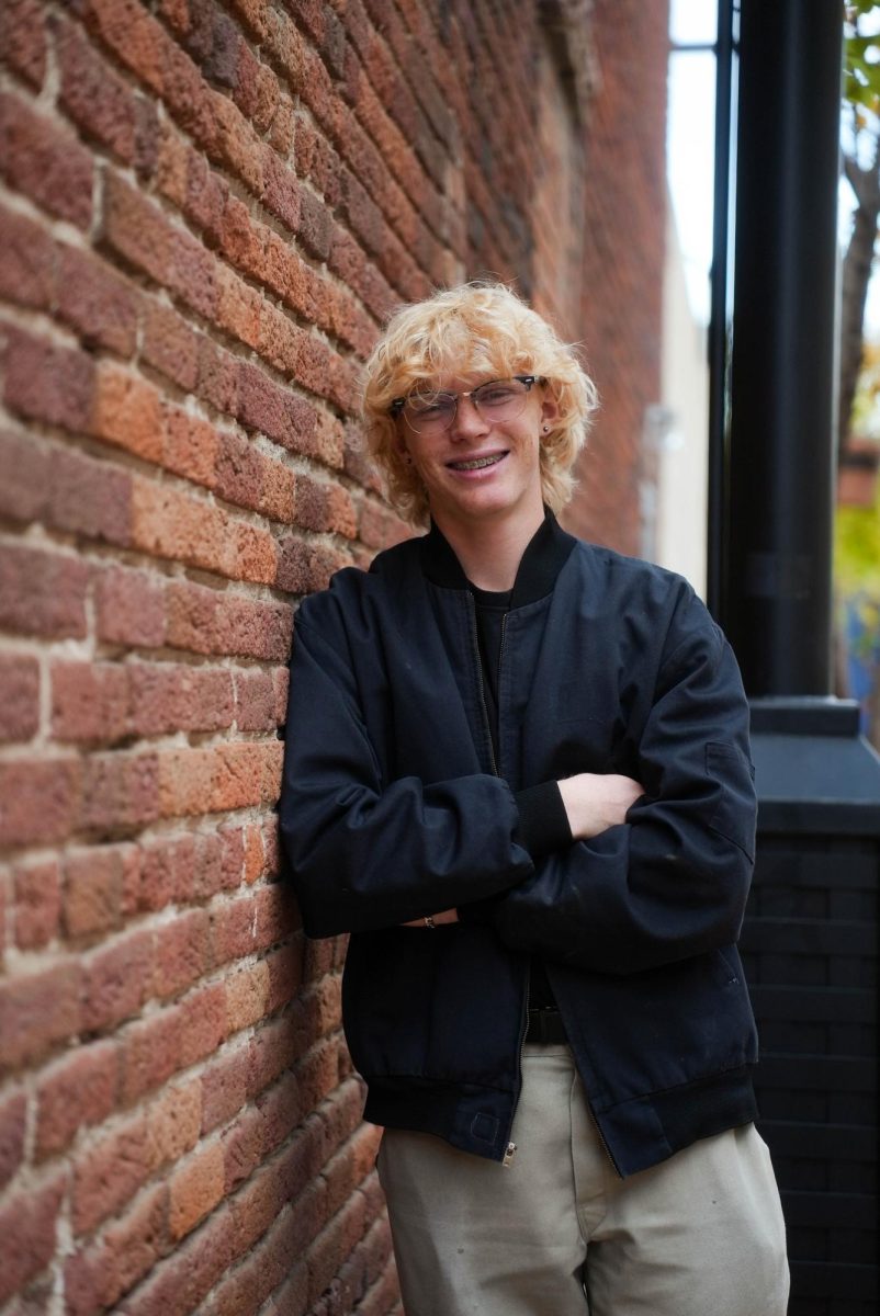 Silver Creek High School senior Max Vandershaaf, who interns at the Longmont Chamber of Commerce. 